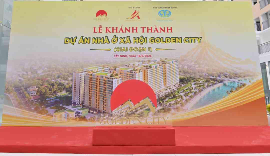 LỄ KHÁNH THÀNH DỰ ÁN NHÀ Ở XÃ HỘI GOLDEN CITY – GIAI ĐOẠN 1